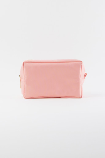 Nylon Makeup Bag - Pink