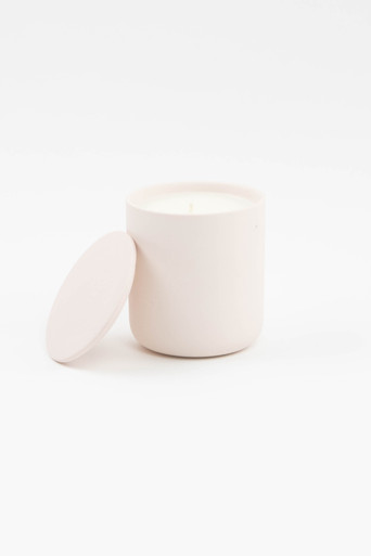 ThreeTwoOne 10oz Ceramic Soy Candle with Lid