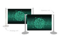 Green Coffee Bean Stock Design Cafe Barrier