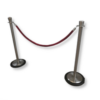 Red Cafe Barrier Rope