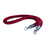 Red Cafe Barrier Rope