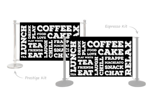 Funky Coffee Banner (Hardware Not Included)