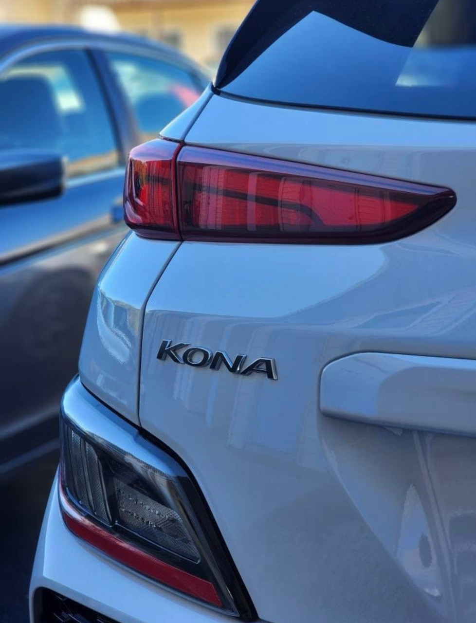 Vinyl Decal Overlay Compatible with Hyundai Kona 2019 2023 "Kona