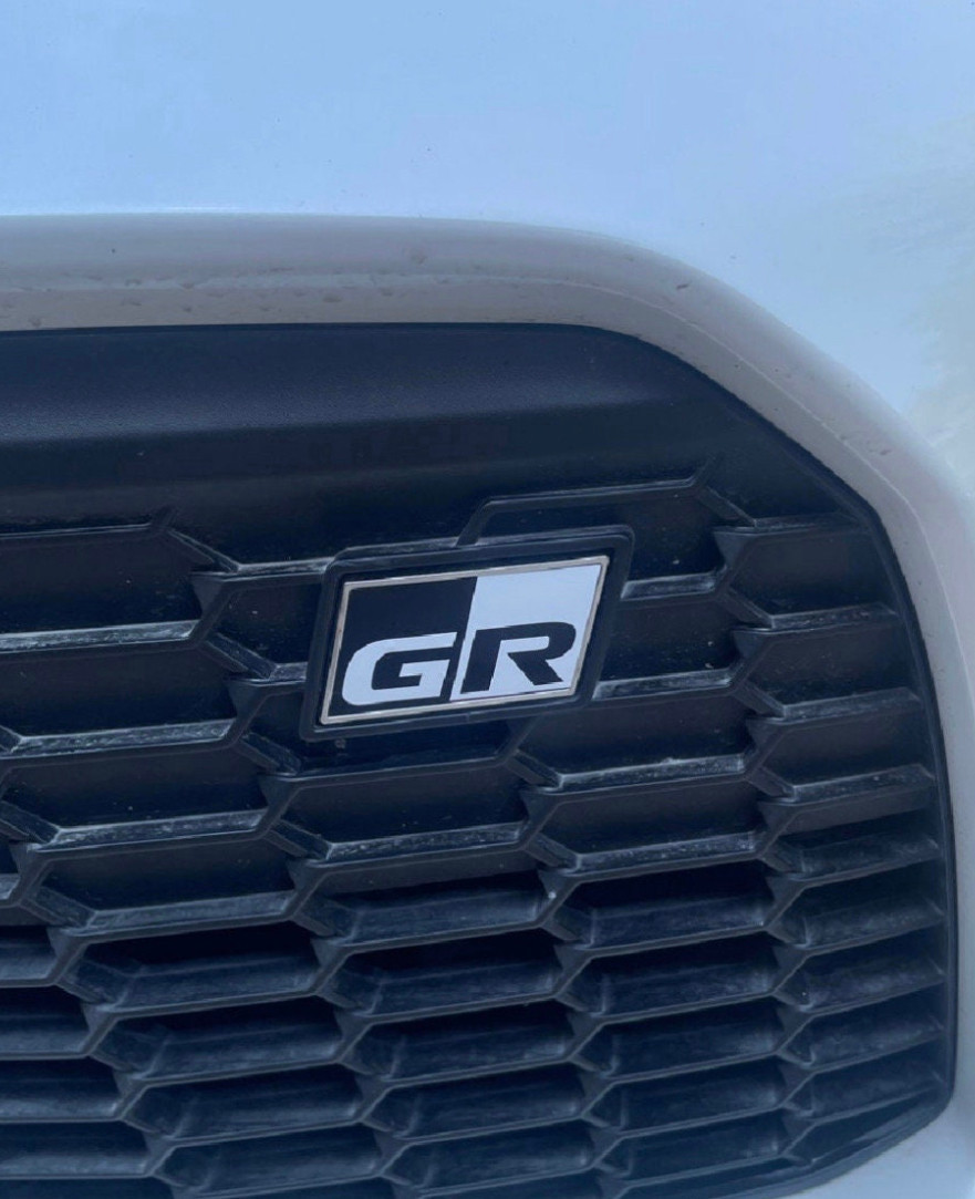 GR Badge Metal 86 RAV4 CAMRY LANDCRUISER HILUX COROLLA SUPRA GR