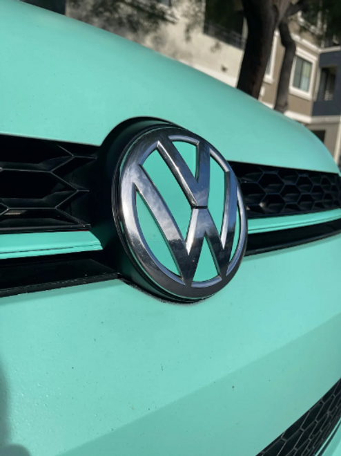 Vinyl Decal Overlay - Compatible with MK7 GTI and Golf R Front and Rear "VW" INLAY Vinyl Decal Overlay - Compatible with MK7 GTI and Golf R Front and Rear "VW" INLAY