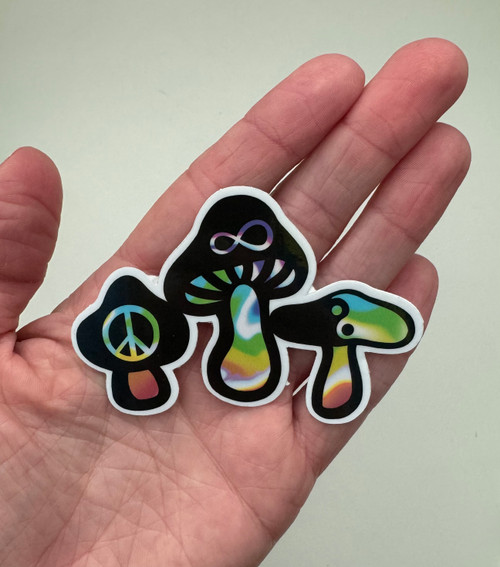 Mushrooms Sticker - Laminated Sticker