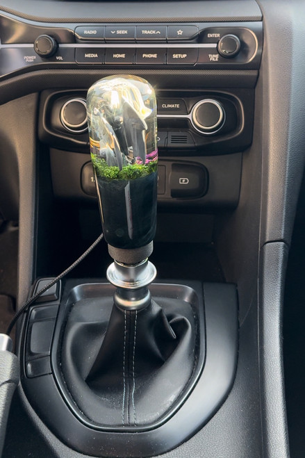 Knob Blackout Vinyl Decal - Compatible with Veloster N 2019+