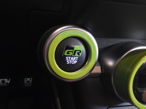 Vinyl Decal Overlay - Compatible with Toyota GR86 "GR" Push Start