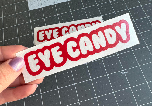 EyeCandy Vinyl Decal