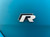 Vinyl Decal Overlay - Compatible with VW MK7 Golf R "R" emblem