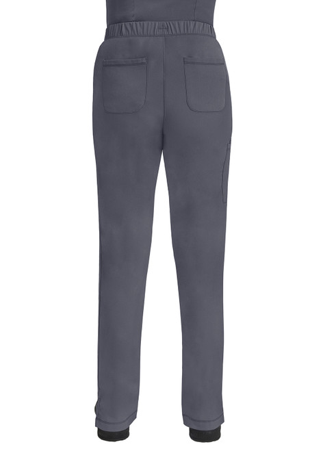 HH Works Tall Rebecca Pant: 91% polyester, 9% spandex for durability and comfort. Features a 33.5" inseam and multiple pockets. Ideal for medical uniforms and nurse scrubs.