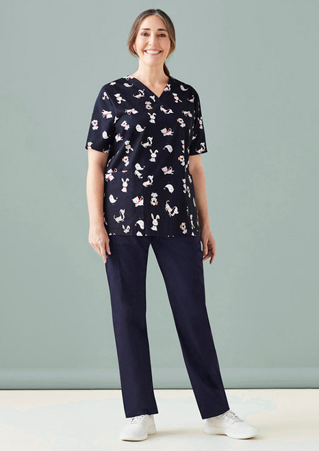 Biz Care Best Friends Scrub Top CST147LS