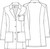 Project Lab Tall 35" Lab Coat CK452T