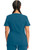 St George's Infinity Mock Wrap Top Caribbean Blue STG-2625A