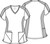 Cherokee iFlex  V-Neck Top CK711-Sale