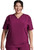 Dickies EDS Essentials Unisex V-Neck Top DK619: Stylish medical scrub with V-neck, twill tape, two patch pockets. Made of breathable 95% polyester/5% spandex. Perfect for nurses.