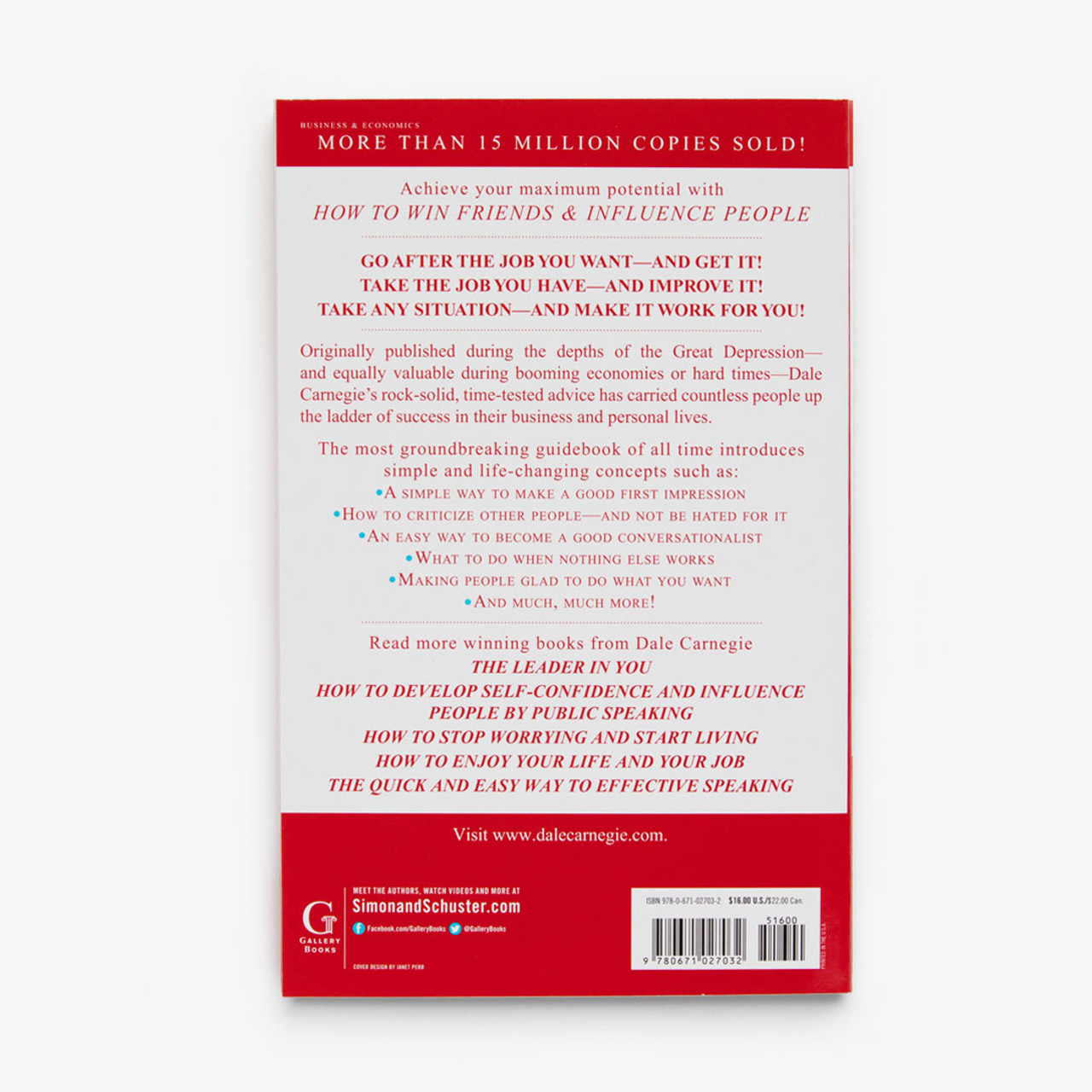 Book Synopsis: How to Win Friends & Influence People, Dale Carnegie - Fundamental Techniques in Handling People