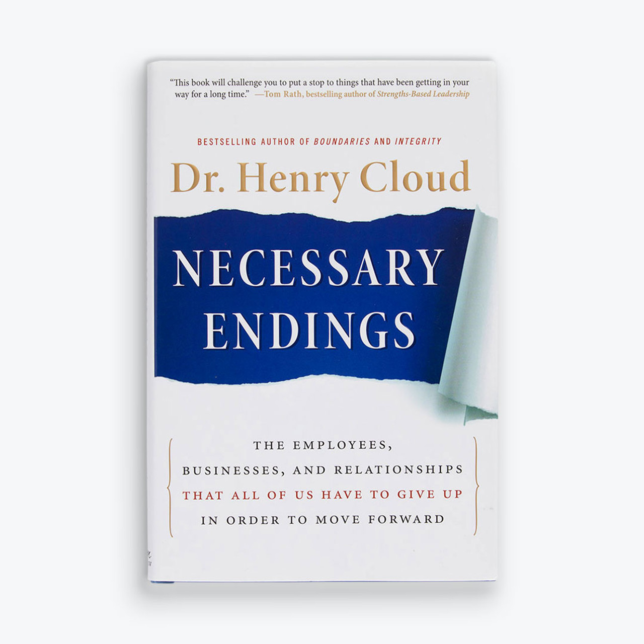Hardcover　Necessary　Endings　Book