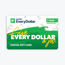 EveryDollar One-Year Digital Gift Card