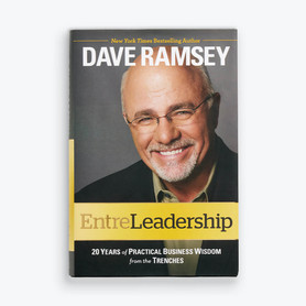 #1 Bestseller, EntreLeadership, By Dave Ramsey, Front Cover
