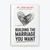 Front cover of Building the marriage you want hardcover.