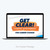 An image of a laptop with Ken Coleman's Get Clear Career Assessment for Career Change pulled up