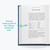 Open book showing a 7 Money Tendencies self-assessment with prompts like Saver vs. Spender and Nerd vs. Free Spirit; teal text reads, “Find out where you fall on the 7 Money Tendencies scale.”
