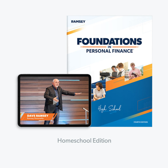 Foundations in Personal Finance: Homeschool Edition - Print + Streaming