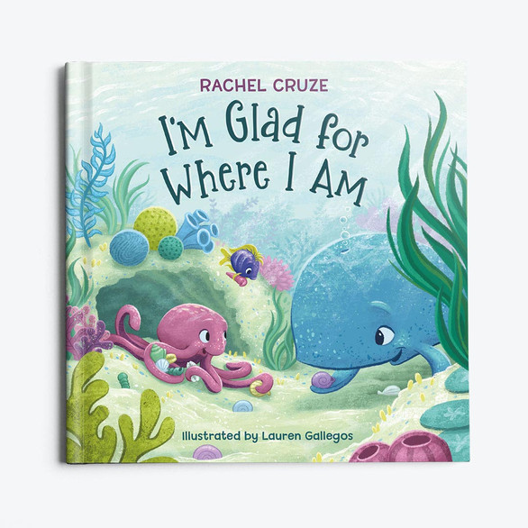 New! I’m Glad For Where I Am by Rachel Cruze - Front Cover