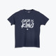 Cash is King T-shirt in Navy