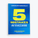 The front cover of The 5 Mistakes You Make in College by Jade Warshaw
