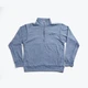 Front of LIVE Quarter-Zip in Heathered Navy