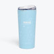 Front of "Nerd" Icon Tumbler in Light Blue