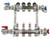 6 Outlet Set, SupplyFlow Indicators/ Return Valves    