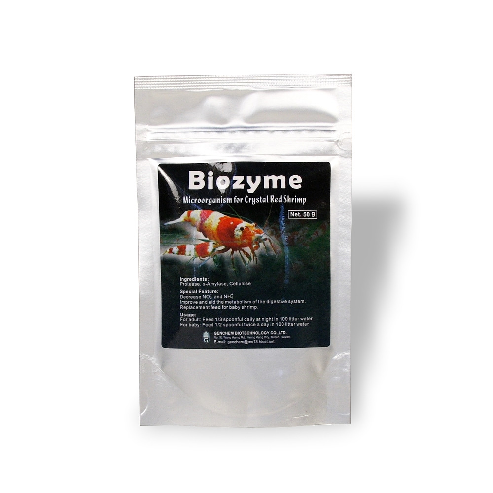 Genchem Biozyme 50g - Jungle Aquashrimp
