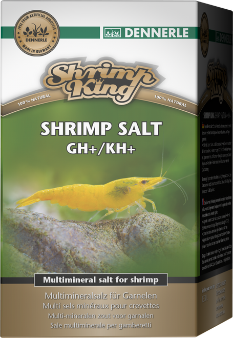 Dennerle Shrimp King Shrimp Salt GH+/KH+ 200g
