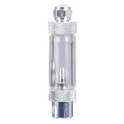 Ista 2 in 1 Metal CO2 Bubble Counter & Check Valve