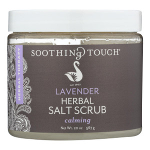 Soothing Touch Salt Scrub Lavender (1x20 Oz) G240-B-59343-1PK Soothing Touch Salt Scrub Lavender (1x20 Oz) G240-B-59343-1PK