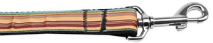 Autumn Stripes Nylon Dog Leash 3/8 inch wide 4ft Long S528-125-218 3804 Autumn Stripes Nylon Dog Leash 3/8 inch wide 4ft Long S528-125-218 3804