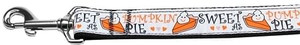 Pumpkin Pie Nylon Dog Leash 5/8 inch wide 4ft Long S528-125-212 5804 Pumpkin Pie Nylon Dog Leash 5/8 inch wide 4ft Long S528-125-212 5804