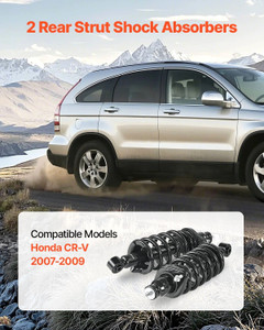 Rear Shock Absorber Strut Assembly, 2Pcs Shock and Strut Assembly with Coil Spring, Compatible with E415-QCZZJZQH2GTZNNYXDV0