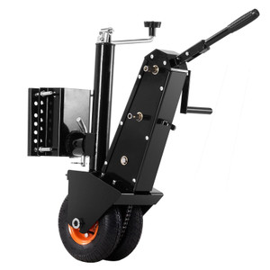 Trailer Dolly, 500lbs Tongue Weight Capacity, 13 inch-23.2 inch Height Adjustable Trailer Mover Dol E415-TYSDQYC500BH8PBDGV0