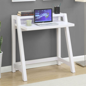 White Modern Minimalist Compact Laptop Computer Desk Q280-CNLD198485961