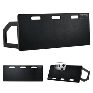 Soccer Rebounder Board, 40"X16" Portable Soccer Wall with 2 Angles Rebound, Foldable HDPE Kickback  E415-ZQHDBHDPE401ECPEMV0