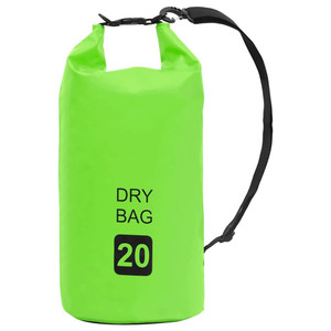Dry Bag Green 5.3 gal PVC A949-92782