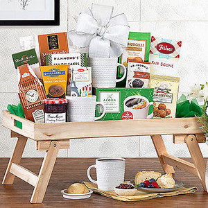 Breakfast in Bed: Gourmet Gift Basket Z954-WC-551