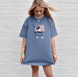 USA American Flag Shirt Independence Day Tshirt Steamboat Willie Mouse Shirt 4th of July Fourth of  Z915-x7aTXEIECz02