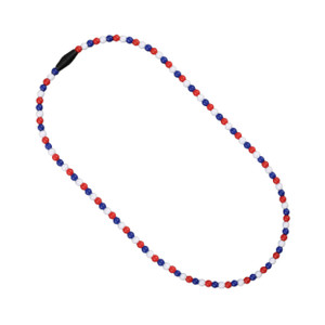 Unlit Patriotic Breakaway Beads Necklace A706-NLURBN-RWB