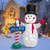 6 Feet Inflatable Christmas Decoration with Built-in Snowflake Projector B593-CM23985US