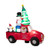 8 Feet Wide Inflatable Santa Claus Driving a Car with LED and Air Blower B593-CM24095US